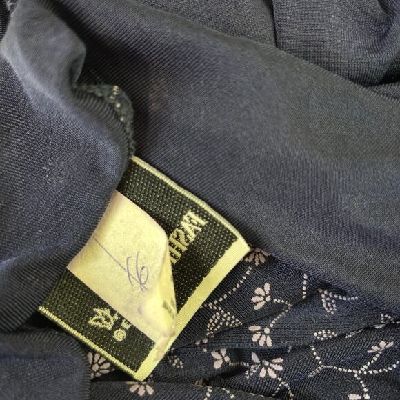 Fashion Bug Vintage Floral Blouse | Women’s XL | Blue Button Front Top - Picture 12 of 14